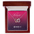 Soulmate Personalized Spotify Code Necklace - Kpop Fan Gift - Unique Valentines Day Gift For Her Interlocking Hearts Necklace