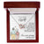 To My Amazing Wife - Necklace Interlocking Hearts Necklace