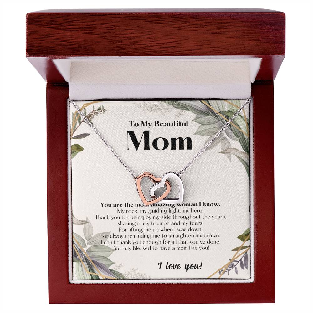 TO80BD~1 Interlocking Hearts Necklace