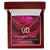 Unbiological Sister - Not Sisters By Blood But Sisters By Heart Interlocking Hearts Necklace