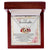 To My Granddaughter Necklaces Interlocking Hearts Necklace