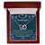 Happy Birthday My Granddaughter Interlocking Hearts Necklace