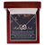 Mother Of The Bride Interlocking Hearts Necklace Message Card