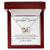Interlocking Hearts - To My Beautiful Fiancee Interlocking Hearts Necklace
