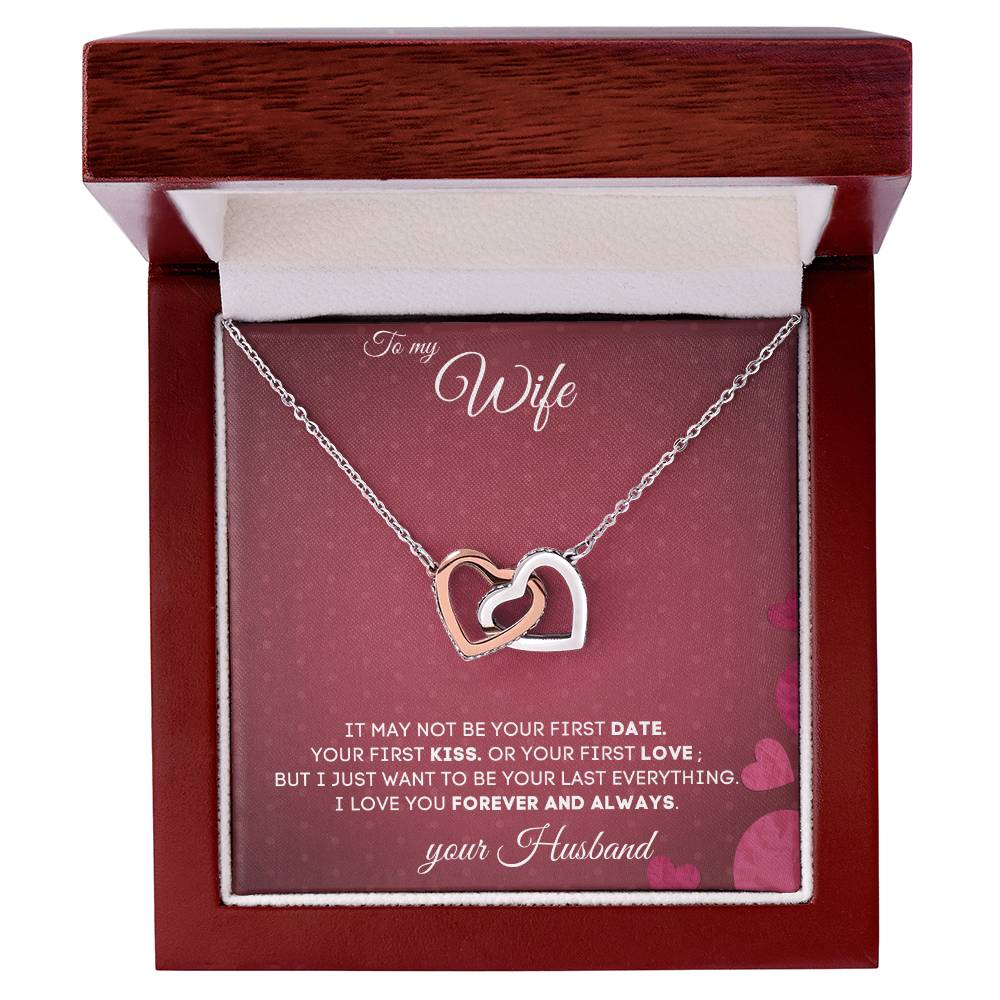 Gift For Wife It May Not Be Interlocking Hearts Necklace