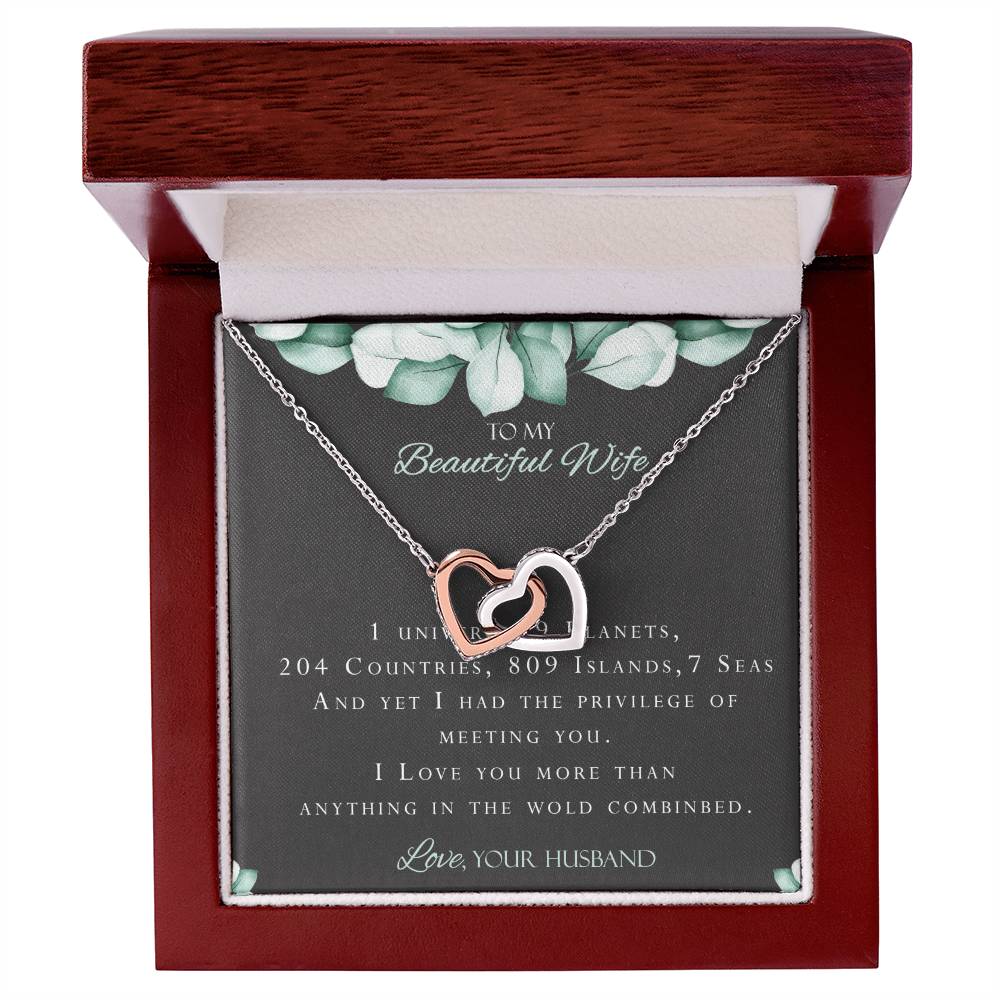 More Than Anything - Interlocking Hearts Interlocking Hearts Necklace