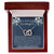 Granddaughter Gift Interlocking Hearts Necklace