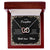 Necklace For Daughter To Call Mom When Stuck Interlocking Hearts Necklace