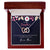 Moonkite Presents - To My Daughter Interlocking Hearts Necklace Mp019