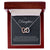 To My Daughter - Tomorrow - Necklace Interlocking Hearts Necklace