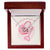 The Key Of My Heart Is Yours Interlocking Hearts Necklace