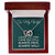 I Love You Interlocking Hearts Necklace