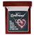 Two Hearts Necklace - Gorgeous Gift For Girlfriend Interlocking Hearts Necklace
