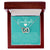 To My Granddaughter Interlocking Hearts Necklace Message Card