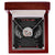 To My Golf Angel - Never Ending Love Necklace - From Your Golfing Husband Interlocking Hearts Necklace