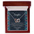 To My Daughter - I Will Always Love You Necklace Interlocking Hearts Necklace