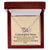 Unbiological Sister Interlocking Hearts Necklace