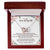 To The Love Of My Life Interlocking Hearts Necklace