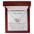 To My Soulmate Interlocking Hearts Necklace