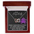 To My Sexy Lady - I Wish I Had 8 Hands - Love Necklace Interlocking Hearts Necklace