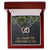 All I Want For Christmas - Heart Necklace Interlocking Hearts Necklace