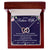 To My Future Wife Interlocking Hearts Necklace Message Card