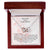 Prayer For My Daughter - Interlocked Hearts Necklace - By Zahara Interlocking Hearts Necklace