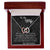To My Wife The Day I Met You - Love Husband Interlocking Hearts Necklace