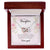 A Daughter Is The Greatest Joy Necklace Interlocking Hearts Necklace