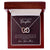 To My Daughter - Precious Daughter - Necklace Interlocking Hearts Necklace