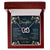 To My Daughter - Unique Heart Bonding Necklace Gift Set Interlocking Hearts Necklace