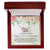 To My Daughter Happy First Communion Interlocking Hearts Necklace