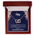 Fifty Birthday All Of My Love Interlocked Hearts Necklace Interlocking Hearts Necklace
