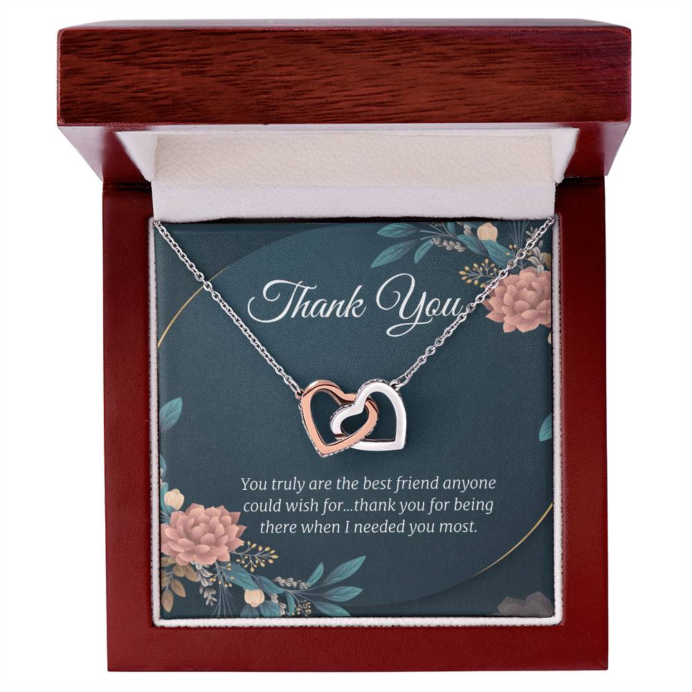 Thank You - Interlocking Hearts Interlocking Hearts Necklace
