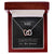Interlocked Heart Necklace - For Wife Interlocking Hearts Necklace