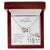 To My Daughter - Interlocking Hearts Necklace5