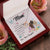 Dear Mom Interlocking Hearts Necklace
