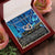 To My Granddaughter - Love You With All My Heart - Necklace Interlocking Hearts Necklace