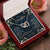 To My Daughter - Unique Heart Bonding Necklace Gift Set Interlocking Hearts Necklace