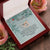 To My Daughter - Interlocking Hearts Necklace6