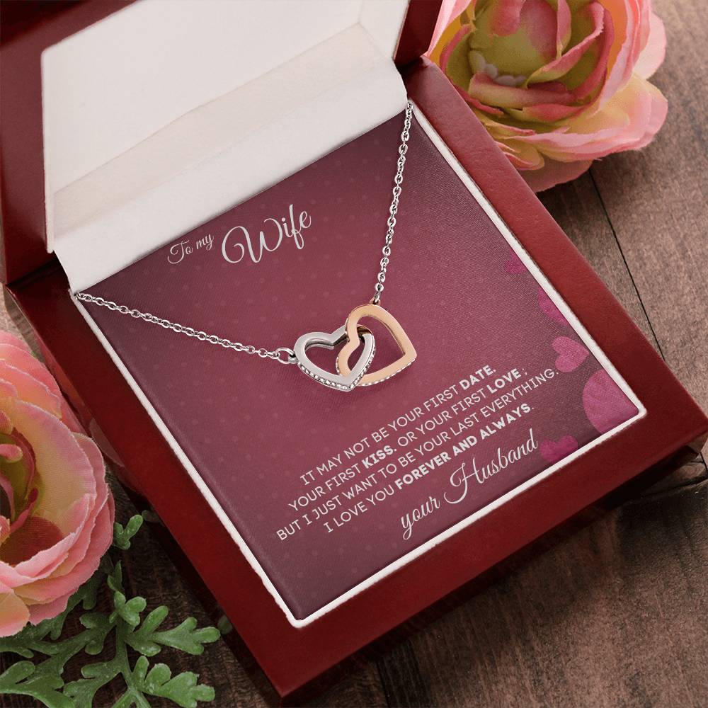 Gift For Wife It May Not Be Interlocking Hearts Necklace