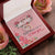 Happy Mother'S Day Gift - Thank You & Love You- The Interlocking Heart Necklace Interlocking Hearts Necklace