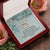To My Daughter - Interlocking Hearts Necklace4