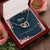 To My Mom Interlocking Necklace Floral Interlocking Hearts Necklace