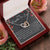 To My Daughter-In-Law Interlocking Hearts Necklace Message Card
