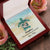 My Daughter Is Turtely Awesome Love Mom Cubic Zirconia Diamond Interlocking Heart Necklace Interlocking Hearts Necklace