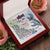 Gift For Mom- Interlocking Heart Necklace Interlocking Hearts Necklace