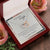 To My Beautiful Wife When I Tell You I Love You - Floral Interlocking Hearts Necklace