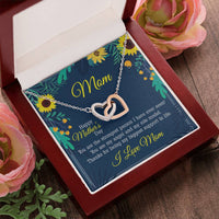 Happy Mother'S Day Interlocking Hearts Necklace