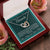 Personalized Linked Hearts Gifts For Daughter From Mom Interlocking Hearts Necklace